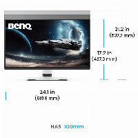 BenQ Deutschland Monitor Mobiuz EX271UZ LCD-Display 67,31 cm (26,5") – Ansicht 7