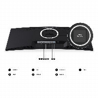 JAPANNEXT 86,4cm JN-IPS340UWQHD60C-C65W-HS curved UWQHD – Ansicht 5
