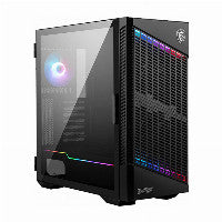MSI MPG VELOX 100P AIRFLOW ATX Mid Tower Black with Tempered Glass Side Panel and USB 3.2 Gen 2x2 Type-C USB 3.2 Gen 1 Type-A