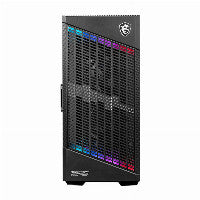 MSI MPG VELOX 100P AIRFLOW ATX Mid Tower Black with Tempered Glass Side Panel and USB 3.2 Gen 2x2 Type-C USB 3.2 Gen 1 Type-A