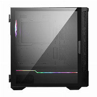 MSI MPG VELOX 100P AIRFLOW ATX Mid Tower Black with Tempered Glass Side Panel and USB 3.2 Gen 2x2 Type-C USB 3.2 Gen 1 Type-A