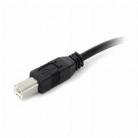 StarTech STARTECH.COM 10m Aktives USB 2.0 A auf B Kabel - USB Anschlusskabel - Stecker/Stecker - Schwarz – Ansicht 3