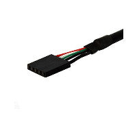StarTech STARTECH.COM 90cm USB 2.0 Blendenmontage Kabel - USA A auf 5 pin Mainboard Pfostenstecker Buchse - Bu/Bu – Ansicht 3