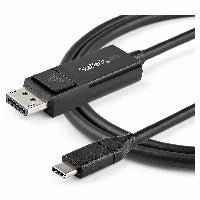 StarTech STARTECH.COM 2m USB-C auf DisplayPort-Kabel - 4K 60Hz - USB-C-Adapter - Thunderbolt 3-kompatibel - bidirektional – Ansicht 4