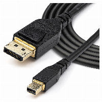 StarTech STARTECH.COM 1m VESA-certified Mini DisplayPort to DisplayPort 1.4 cable - 8K 60Hz HBR3 HDR - Super Slim UHD – Ansicht 3