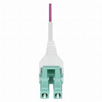 StarTech STARTECH.COM 1m LC-LC UPC OM4multimode Glasfaserkabel Erika Violett 50/125 40G/100G Uniboot LWL Patchkabel OFNR Kabel – Ansicht 4