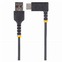 StarTech STARTECH.COM 6in 15cm USB A to C Charging Cable Right Angle Heavy Duty Fast Charge USB-C Cable Durable and Rugged Aramid Fiber 3A – Ansicht 3