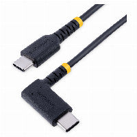 StarTech STARTECH.COM 6in 15cm USB C Charging Cable Right Angle 60W PD 3A Heavy Duty Fast Charge