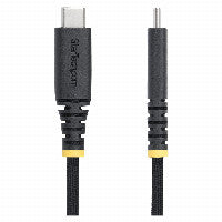 StarTech STARTECH.COM 2m USB-C-Ladekabel Schraubensicherung 240W 5A PD EPR Laptop-Ladekabel Nylon Geflochten USB-IF zertifiziert – Ansicht 3