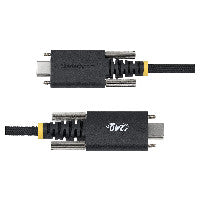 StarTech STARTECH.COM 2m USB-C-Ladekabel Schraubensicherung 240W 5A PD EPR Laptop-Ladekabel Nylon Geflochten USB-IF zertifiziert – Ansicht 4