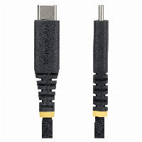 StarTech STARTECH.COM 15cm USB-C Ladekabel 60W 3A PD Geflochtenes Nylon-TPE Mantel Robustes USBC Laptop-Handy Ladekabel USB 2.0 – Ansicht 2