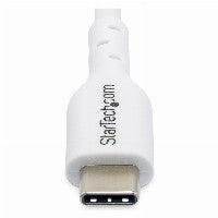 StarTech STARTECH.COM 3m USB-C Schnellladekabel USBC Kabel USB 2.0 Typ-C Laptop Ladekabel 60W Power Delivery USB-C auf USB-C Weiss – Ansicht 4