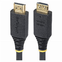 StarTech STARTECH.COM 50cm High Speed HDMI Kabel mit Griffsteckern 4K 60Hz und 1440p 144Hz 18Gbps UHD HDMI Arc-eArc Kabel mit TPE-Mantel