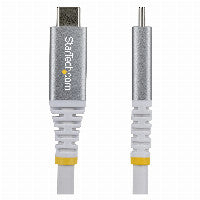 StarTech STARTECH.COM 3m USB4 Kabel 20Gbps USB-IF-zertifiziertes USB-C Kabel 60W 4K 120Hz DP2.1monitorkabel TPE-Mantel Weiss – Ansicht 2