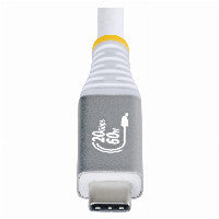 StarTech STARTECH.COM 3m USB4 Kabel 20Gbps USB-IF-zertifiziertes USB-C Kabel 60W 4K 120Hz DP2.1monitorkabel TPE-Mantel Weiss – Ansicht 4