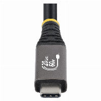 StarTech STARTECH.COM 3m USB4 Kabel 20Gbps USB-IF-zertifiziertes USB-C Kabel 60W 4K 120Hz DP2.1monitorkabel TPE-Mantel Schwarz – Ansicht 4