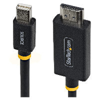 StarTech STARTECH.COM 2m Mini DisplayPort zu HDMI Adapterkabel 4K 60Hz mit HBR3 HDCP 2.3 und DPCP MDP zu HDMI 2.0 Kabel aktiver Video Convert