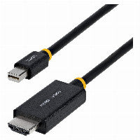 StarTech STARTECH.COM 2m Mini DisplayPort zu HDMI Adapterkabel 4K 60Hz mit HBR3 HDCP 2.3 und DPCP MDP zu HDMI 2.0 Kabel aktiver Video Convert – Ansicht 2