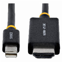 StarTech STARTECH.COM 2m Mini DisplayPort zu HDMI Adapterkabel 4K 60Hz mit HBR3 HDCP 2.3 und DPCP MDP zu HDMI 2.0 Kabel aktiver Video Convert – Ansicht 4