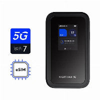 NETGEAR Nighthawk M7 - Mobiler Hotspot - 5G - 3.6 Gbps - Wi-Fi 5, Wi-Fi 6, Wi-Fi 7