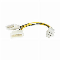 StarTech STARTECH.COM 6in LP4 to 6 Pin PCI Express Video Card Power Cable Adapter