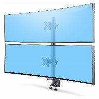 StarTech STARTECH.COM Dual Monitorhalterung 124,46cm 49Zoll fur 2 Vertikal Gestapelte Monitore 2x 16