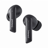 Intenso T500HAE Kopfhörer True Wireless Stereo (TWS) im Ohr Anrufe/Musik/Sport/Alltag USB Typ-C Bluetooth Schwarz