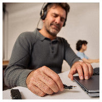 HP Poly Mission 825 Stereo-USB-Headset mit Kabel