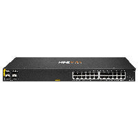 HPE Aruba Networking CX 6000 24p 10M/100M/1G Class4 PoE 4p SFP 1G 370W Switch EU