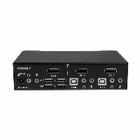 StarTech STARTECH.COM 2 Port Professional USB DisplayPort KVM Switch with Audio – Ansicht 3