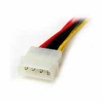 StarTech StarTech 12in LP4 to 2x SATA Power Y Cable Adapter – Ansicht 2