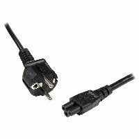 StarTech StarTech 1m 3 Prong Laptop Power Cord Schuko CEE7 to C5 Clover Leaf Power Cable Lead