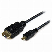 StarTech StarTech 3m High Speed HDMI Cable with Ethernet - HDMI to HDMI Micro - M/M