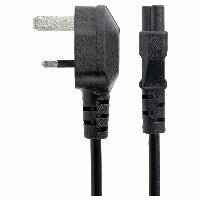 StarTech StarTech 1m Laptop Power Cord - 3 Slot for UK - BS-1363 to C5 Clover Leaf Power Cable Lead – Ansicht 4