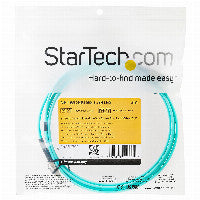 StarTech StarTech 10Gb Aqua LC/LC Duplex 50/125 Multimode LSZH Fiber Cable – Ansicht 4