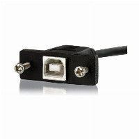 StarTech StarTech 3 ft Panel Mount USB Cable B to B - F/M – Ansicht 2