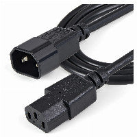 StarTech StarTech 1m Standard Computer Power Cord Extension - C14 to C13 – Ansicht 4