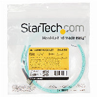 StarTech StarTech Aqua OM4 Duplex Multimode Fiber 2m / 6 ft 100 Gb 50/125 OM4 Fiber LC to LC Fiber Patch Cable – Ansicht 5