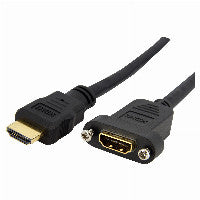 StarTech StarTech 91cm 3ft Standard HDMI Cable for Panel Mount - F/M