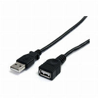 StarTech StarTech 10ft Black USB 2.0 Extension Cable A to A - M/F 6 ft Cisco Console Cable