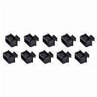 StarTech SFP Dust Cover - 10 Pack - Black - SFP Port Cover - Fiber Optic Dust Caps - SFP Plug - SFP Port Dust Cover - SFP Cover – Ansicht 3