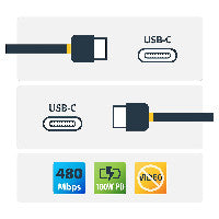 StarTech StarTech USB C To USB C Cable - 10 ft / 3m - USB-IF Certified - 5A PD - USB 2.0 - USB Type C Charging Cable - USB C Fast Charge – Ansicht 2
