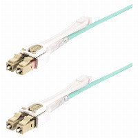 StarTech 3m LC/LC-UPC OM4 Multimode Glasfaser Patchkabel, Push-Pull Patch-Kabel LC/UPC Multi-Modus