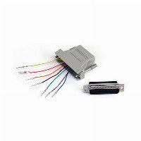 StarTech StarTech DB25 auf RJ45 modularer Adapter - Stecker/Buchse - Seriell Adapter - DB25 (St)