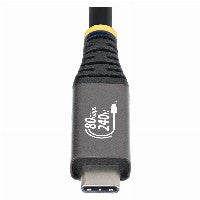 StarTech StarTech 1m USB4 Kabel 80Gbps USB-IF-zertifiziertes USB-C Ladekabel 240W 8K 120Hz-4K 240Hz DP2.1monitorkabel Thunderbolt 4 – Ansicht 4