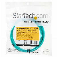 StarTech StarTech 3m 10 Gb Aqua Multimode 50/125 Duplex LSZH Fiber Patch Cable – Ansicht 4