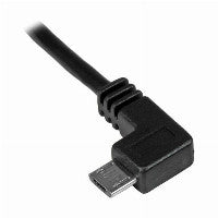 StarTech StarTech Micro-USB Charge-and-Sync Cable M/M - Left-Angle Micro-USB - 30/24 AWG - 1 m 3ft – Ansicht 2