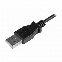 StarTech StarTech Micro-USB Charge-and-Sync Cable M/M - Left-Angle Micro-USB - 30/24 AWG - 1 m 3ft – Ansicht 3