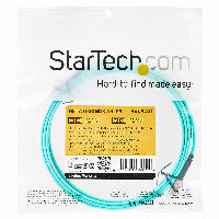StarTech StarTech Aqua OM4 Duplex Multimode Fiber 3m / 9 ft 100 Gb 50/125 OM4 Fiber LC to LC Fiber Patch Cable – Ansicht 4