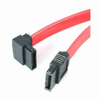 StarTech 18in SATA to Left Angle Serial ATA Cable F/F